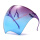 上紫下蓝防雾面罩(3个装)
