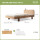 (橡木)高铺儿童床+床垫(8cm厚J97