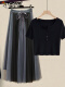 52152108黑衣黑裙