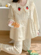 2104米白色草莓娃娃衫夹层
