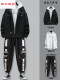 J01黑+03卫衣+62裤(三件装)
