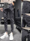 凉感牛仔裤-K36灰色