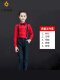 男童(红色衬衣+黑色长裤+黑色领