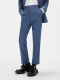 蓝色格纹休闲裤GC114537G