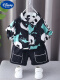 绿色熊猫衬衫短袖套装