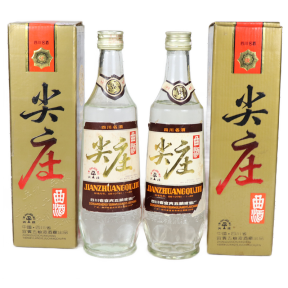 【京東拍賣】尖莊 92年 52度 500ml 2瓶 【84】收藏 白酒名酒當前價