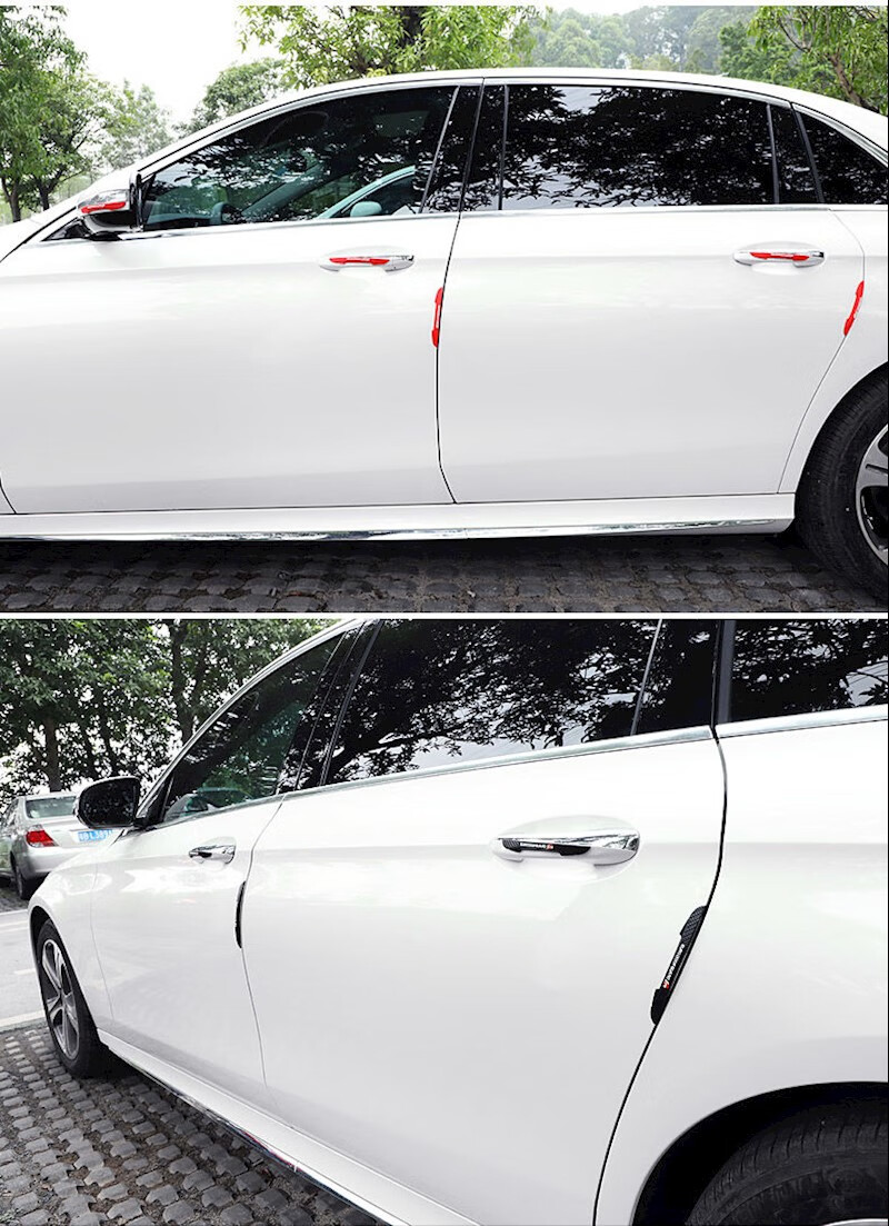 汽车门边防撞贴车门防撞条加厚蹭刮磕碰装饰用品通用 8条装 运动款