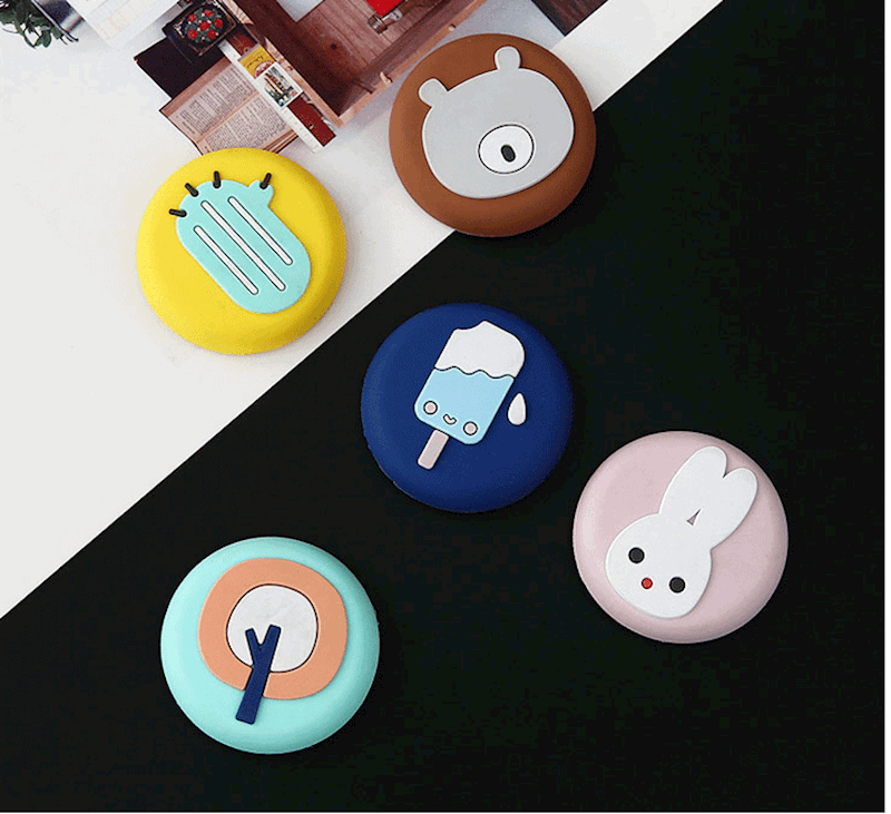 卡通可爱磁性冰箱贴创意北欧ins冰箱装饰磁贴3d立体软磁铁贴 混色三个
