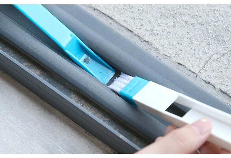 窗户沟槽凹槽门窗槽沟清洁神器打扫卫生工具小刷子清洗窗槽键盘缝隙刷