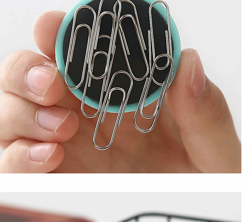 卡通可爱磁性冰箱贴创意北欧ins冰箱装饰磁贴3d立体软磁铁贴 混色三个