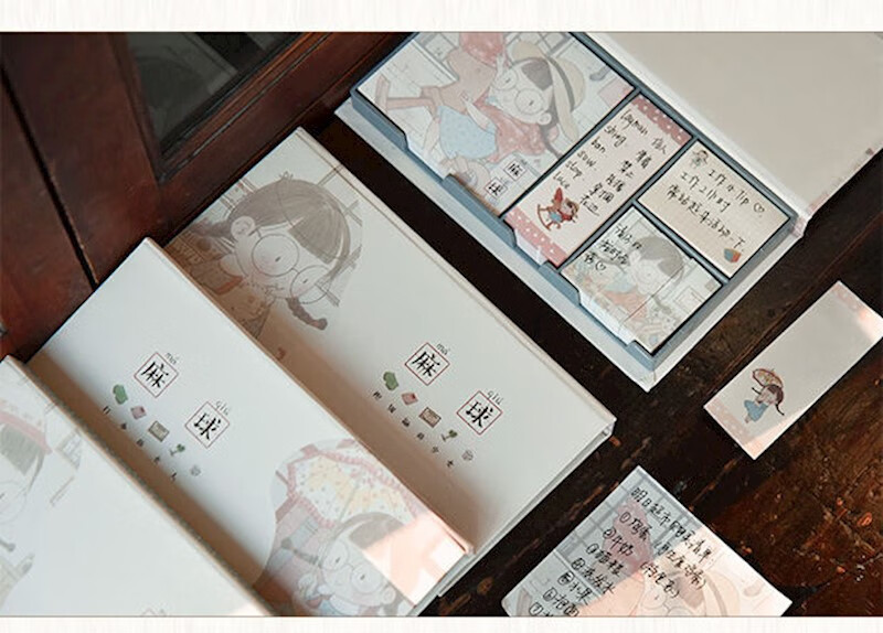 麻球便利贴女生可爱卡通n次贴创意留言便签盒装记事贴纸 城市【图片