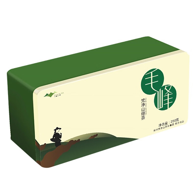 【官方旗舰店】贵州特产梵净山毛峰绿茶 礼盒装250g