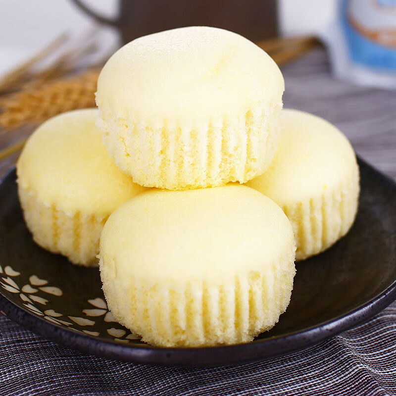 【500g奶香蒸蛋糕】奶香蒸蛋糕整箱营养早餐手撕软面包糕点心网红小吃