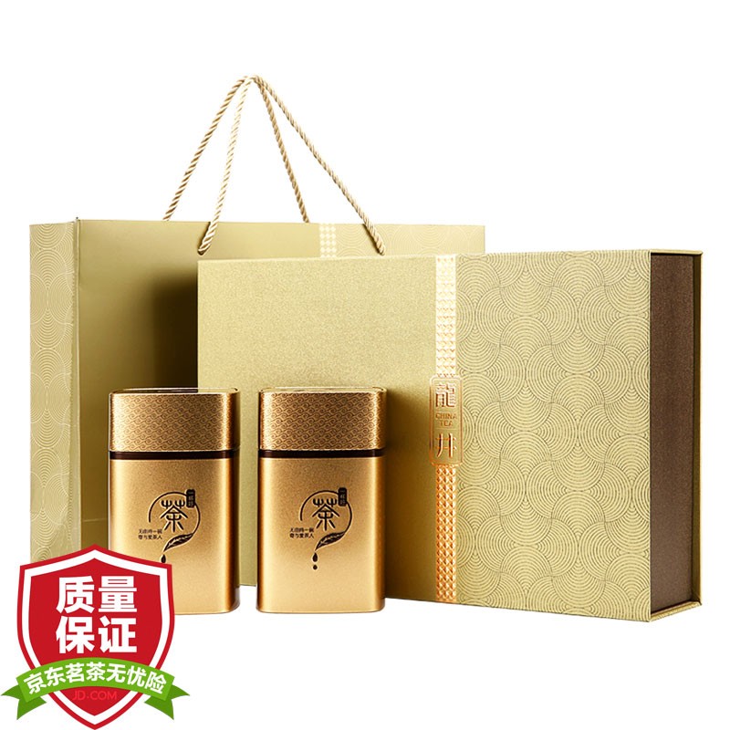 【1万+好评，旗舰店】画茗绿茶 西湖绿茶龙井茶叶 雨前春茶 礼盒装250g