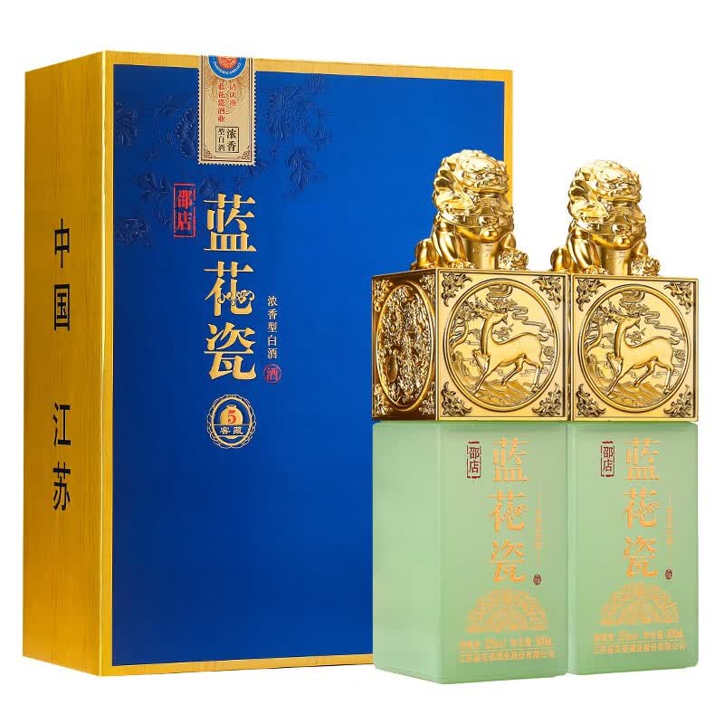 京东￥378~邵店蓝花瓷窖藏5白酒礼. 来自种草盘他菌 - 微博