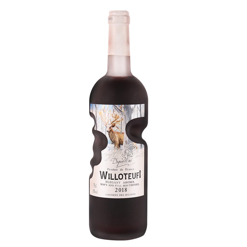 【官旗！买一送一】法国进口 稀有15度雪之鹿干红葡萄酒 750ml/瓶