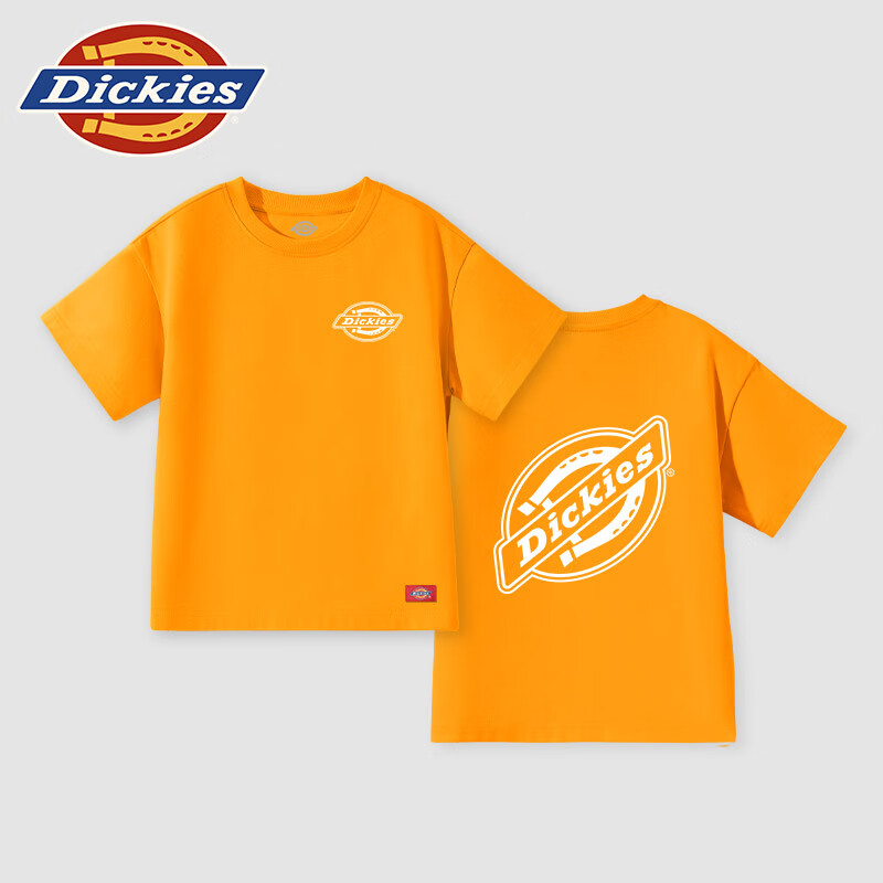 【JD旗舰店】Dickies 男女童纯棉短袖T恤