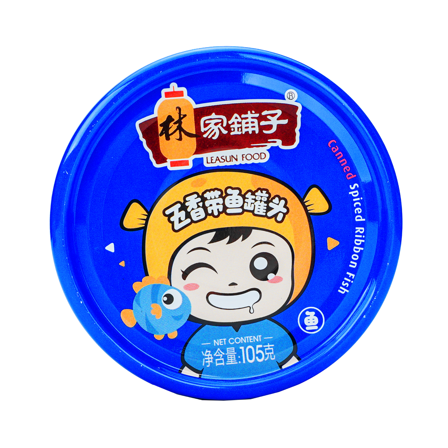 【旗舰店】林家铺子 五香带鱼罐头  105g*3罐