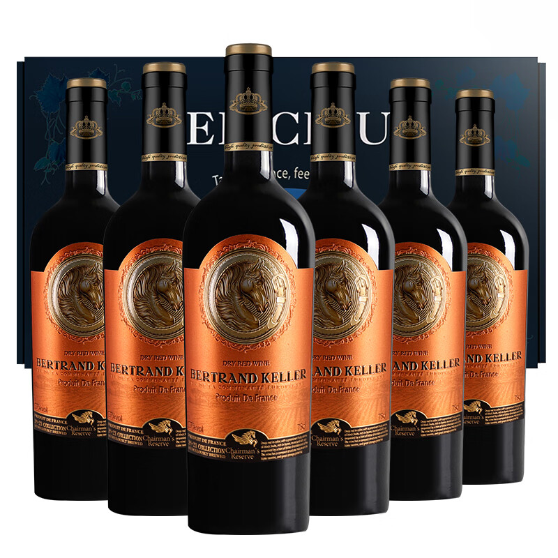 柏翠凯勒 庄主珍藏干红葡萄酒 750ml*6瓶