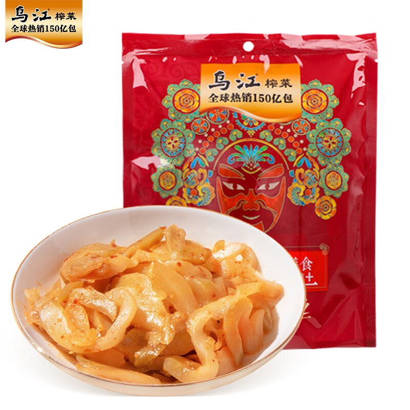 【官方旗舰店】乌江 微辣榨菜丝 30g*10袋