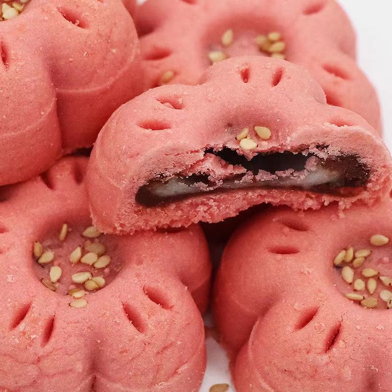 京东￥359桃花酥杭州特产花瓣酥零食小吃休闲食品酥饼网红糕点点心伴