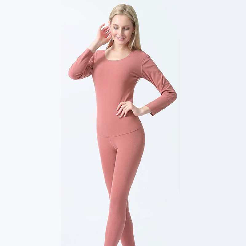 虎迹 男女士德绒保暖内衣套装