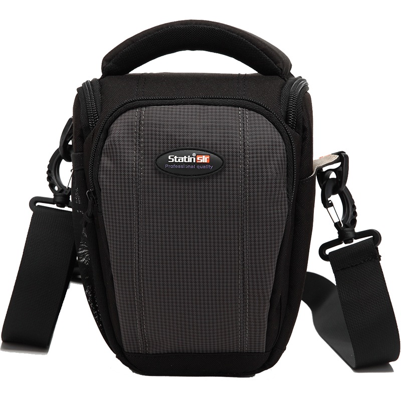 赛腾(statin)kb11b (黑灰色) 三角相机包单反单肩摄影包