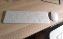 航世（BOW）MK610 无线键盘鼠标套装 复古巧克力按键 笔记本电脑办公通用键鼠套装 白色 晒单实拍图