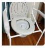 鱼跃（yuwell）老人坐便椅 坐厕椅 孕妇坐便器 老人洗澡椅 可折叠座便椅坚固耐用马桶椅 H029B 实拍图
