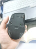 罗技（Logitech）M705无线鼠标 激光办公鼠标Mac 右手人体工学鼠标电池款双滚轮模式 笔记本台式鼠标中大手适用优联 M705黑灰色 实拍图