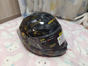 摩雷士（MOTORAX）全盔头盔冬季保暖大尾翼男女摩托车四季个性酷赛跑机车招财猫R50S 安德森猫【透明片+送彩片】 L【建议58-59CM】 实拍图