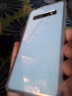 毕亚兹适用三星s10手机壳 Samsung GalaxyS10手机套全包防摔超轻薄硅胶软边钢化玻璃透明壳 JK728-透明白 实拍图