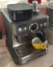 东菱（Donlim）咖啡机 咖啡机家用 意式半自动 双加热系统 研磨一体 蒸汽打奶泡 好礼推荐 DL-5700D钛金灰 实拍图