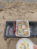 捷昇户外烧烤架 家用木炭烤炉 便携可折叠碳烤架 烤肉架野餐碳烤箱 晒单实拍图