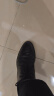 卡帝乐鳄鱼（CARTELO）软牛皮男士皮鞋商务正装鞋男软皮耐磨透气皮鞋男9585 黑色 40 晒单实拍图
