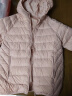 鸭鸭（YAYA）儿童轻薄中长款羽绒服宝宝男女大小童保暖新款冬季童装外套D 粉色 150cm 实拍图