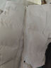 真维斯（Jeanswest）春秋季韩版马甲男女潮流立领棉服修身bf坎肩背心冬季保暖马夹外套 白色 XL 实拍图