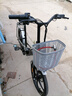 凤凰（Phoenix）电动自行车成人男女士锂电池电动车新国标小型助力电瓶车电单车 R3黑色【单速】20寸一体轮 15AH电动续航45公里 实拍图