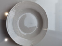 几物森林 草帽盘家用沙拉盘8.5英寸螺纹陶瓷汤盘西餐意面盘子 4只装 晒单实拍图