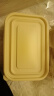 美丽雅一次性饭盒可降解方形750ml*20个带盖食品级厚实打包野餐盒碗微波 实拍图
