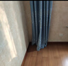萱博雅轻奢窗帘遮光i客厅卧室房隔热窗帘遮光布加厚防寒保暖 黄金叶淡蓝色【打孔一片】 宽1.5米*高2.7米【可改短】 实拍图