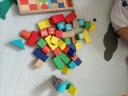 QZMEDU 儿童大颗粒积木3-6岁幼儿早教拼搭玩具男女孩数字字母认知玩具 实拍图