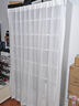 阿格贝贝（agebeibei）书架防尘帘图书馆书架经济配件帘子简约现代纱帘可拆纯色门帘 2.4M高1.2主架/1.1副架仅帘子 实拍图