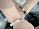 银千惠999纯银貔貅情侣手链一对黑曜石手串高端轻奢转运生日礼物送女友 品牌精美礼盒 高级感男女生礼物/玫瑰花礼盒/999足银配证书 实拍图