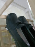 宜驰（EGCHI）女鞋子单中老年妈妈鞋子女士皮鞋乐福鞋 H7523 黑色 35 实拍图