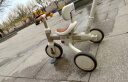乐卡（Lecoco）儿童三轮车宝宝脚踏车多功能平衡车轻便遛娃神器 沃克S3-奶白咖 晒单实拍图