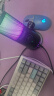 闪克（Sudotack） 麦克风电脑话筒台式游戏语音录音直播K歌收音设备降噪usb收音麦闪客DM30 DM30黑色+8种RGB灯光+带软件调节 实拍图
