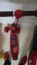 超级飞侠儿童滑板车2-6-12岁踏板车摇摆车滑滑车溜溜车代步PLUS版 乐迪红 实拍图