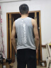 准者（RIGORER）篮球背心男夏季美式运动健身无袖坎肩训练篮球服速干透气户外球衣 甲板灰【轻薄透气 快干排汗】 M 175 实拍图