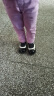 芭比（BARBIE）童鞋春秋儿童小皮鞋女童公主鞋黑色皮鞋演出鞋DA5825黑色27码 实拍图